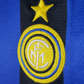 Camisa Retrô Inter de Milão 1998/99 Titular Azul/Preta