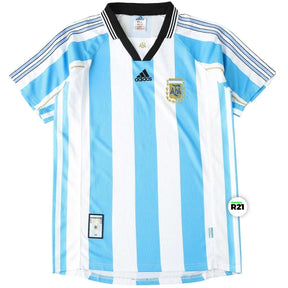Camisa Retrô Argentina Home 1998