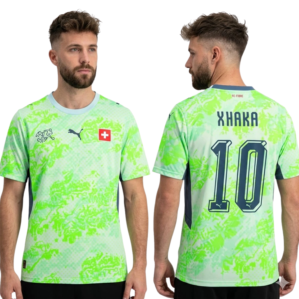 Camisa Suíça 2026/27 Away
