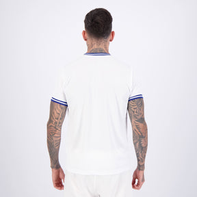 Camisa Cruzeiro Retrô Jacquard Branca
