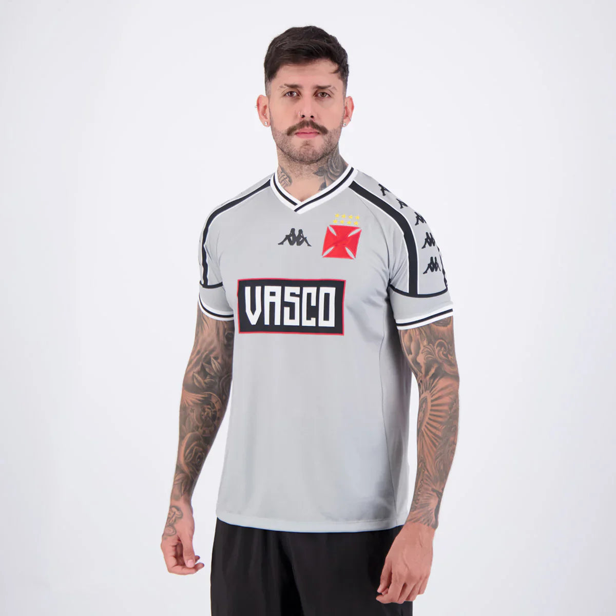 Camisa Kappa Vasco Aquecimento 2025