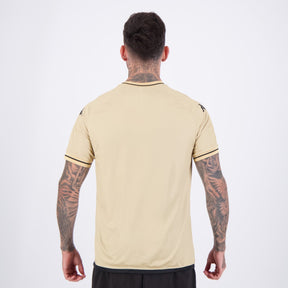 Camisa Kappa Vasco Supporter Shore Dourada