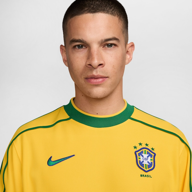 Camisa Retrô Brasil Home 1998