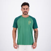 Camisa Palmeiras Palestra Raglan Verde
