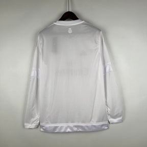 CAMISA REAL MADRID MANGA LONGA RETRÔ HOME 15/16