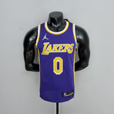 Camisa NBA Lakers #0 Westbrook Purple 75° Aniversário- 23/24