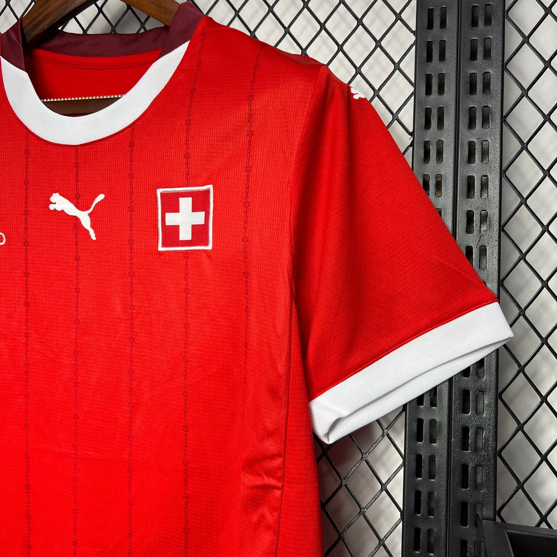 Camisa Suíça Home 24/25 - Torcedor Masculina