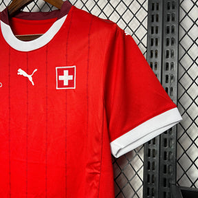 Camisa Suíça Home 24/25 - Torcedor Masculina