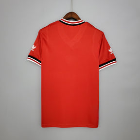 Camisa Manchester United Titular 85/86 - Versão Retro