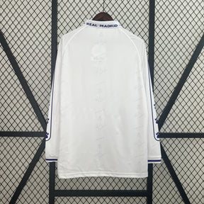 CAMISA REAL MADRID MANGA LONGA RETRÔ HOME 94/96