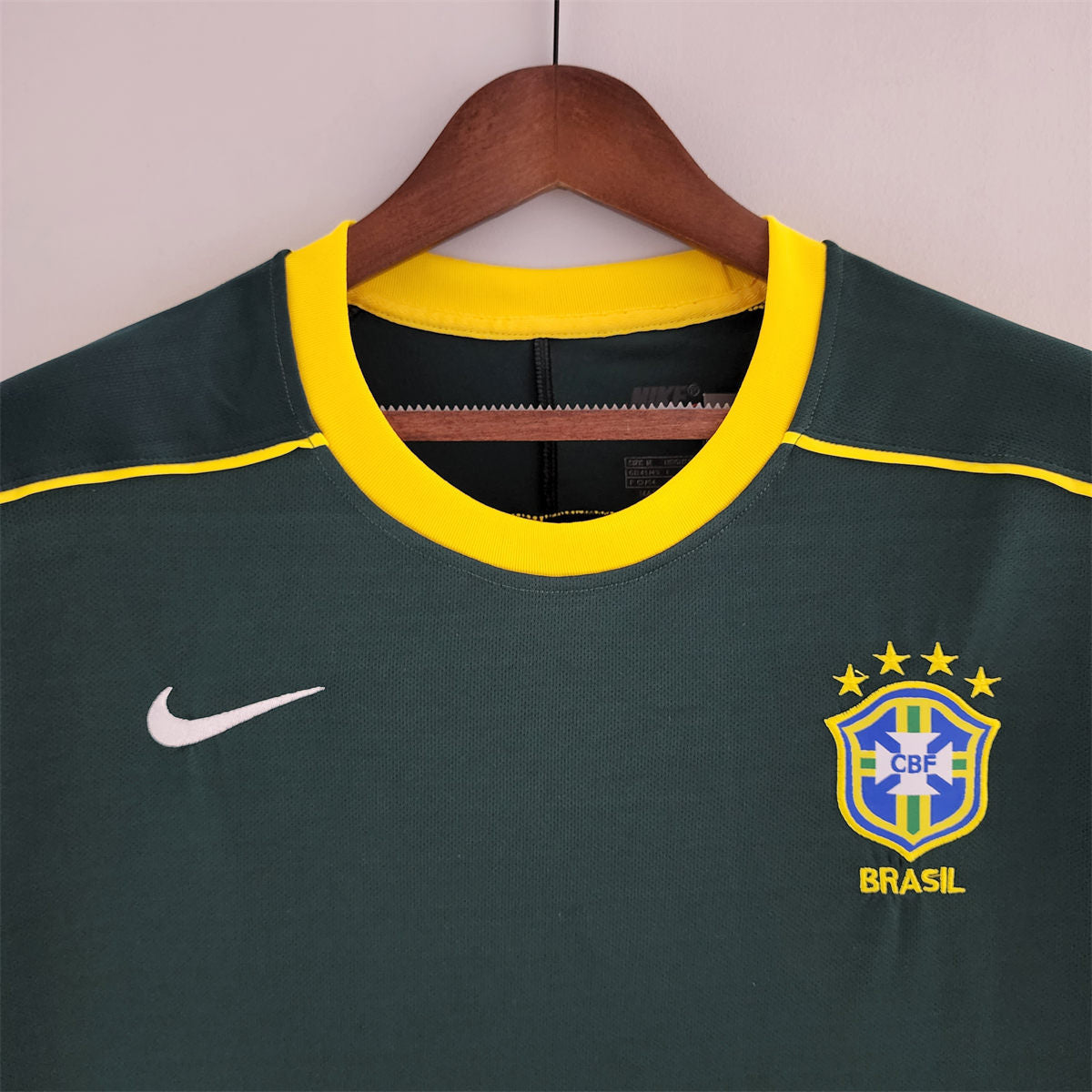 Camisa Seleção Brasil Goleiro - Retrô 1998