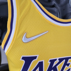 Camisa NBA Lakers #2 Irving 75° Aniversário Amarela - 23/24