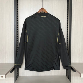 CAMISA REAL MADRID MANGA LONGA RETRÔ AWAY 11/12