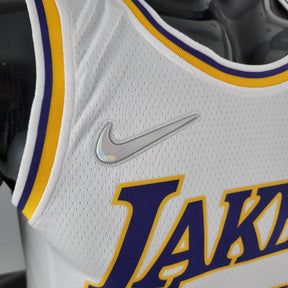 Camisa NBA Lakers #11 Irving 75° Aniversário Branca - 23/24