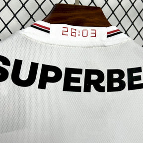 Camisa São Paulo Home 25/26 - Torcedor Masculina - Lançamento