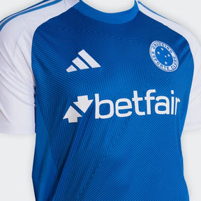 Camisa Cruzeiro Home 25/26 - Torcedor Masculina-(PRÉ-VENDA)