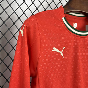 Kit Infantil Portugal Home 25/26 - Manga longa