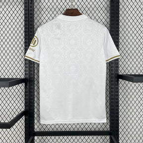 Camisa Bayern De Munique 24/25 Aniversario De 125 anos Branca - Torcedor Masculina
